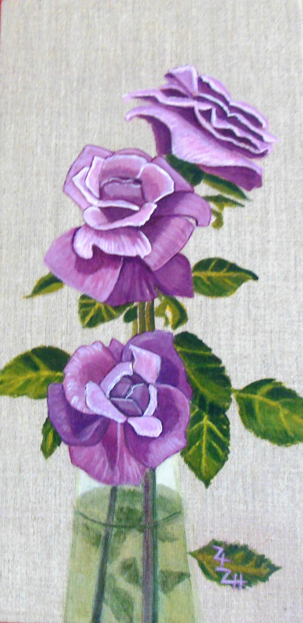 Roses mauves