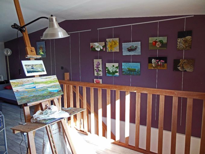 Mon nouvel atelier...
Bien plus que çà.