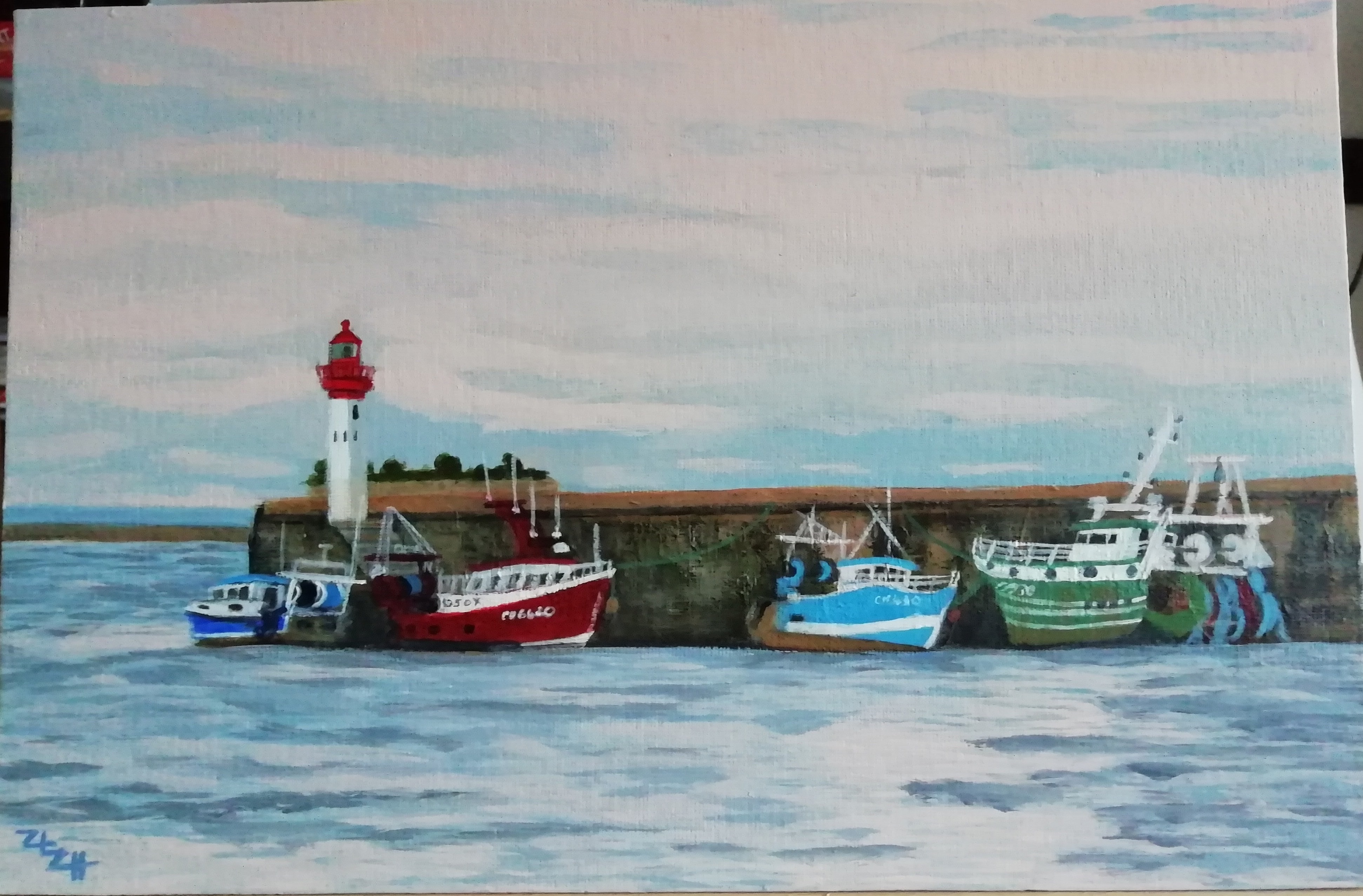 Saint Vaast la Hougue Port